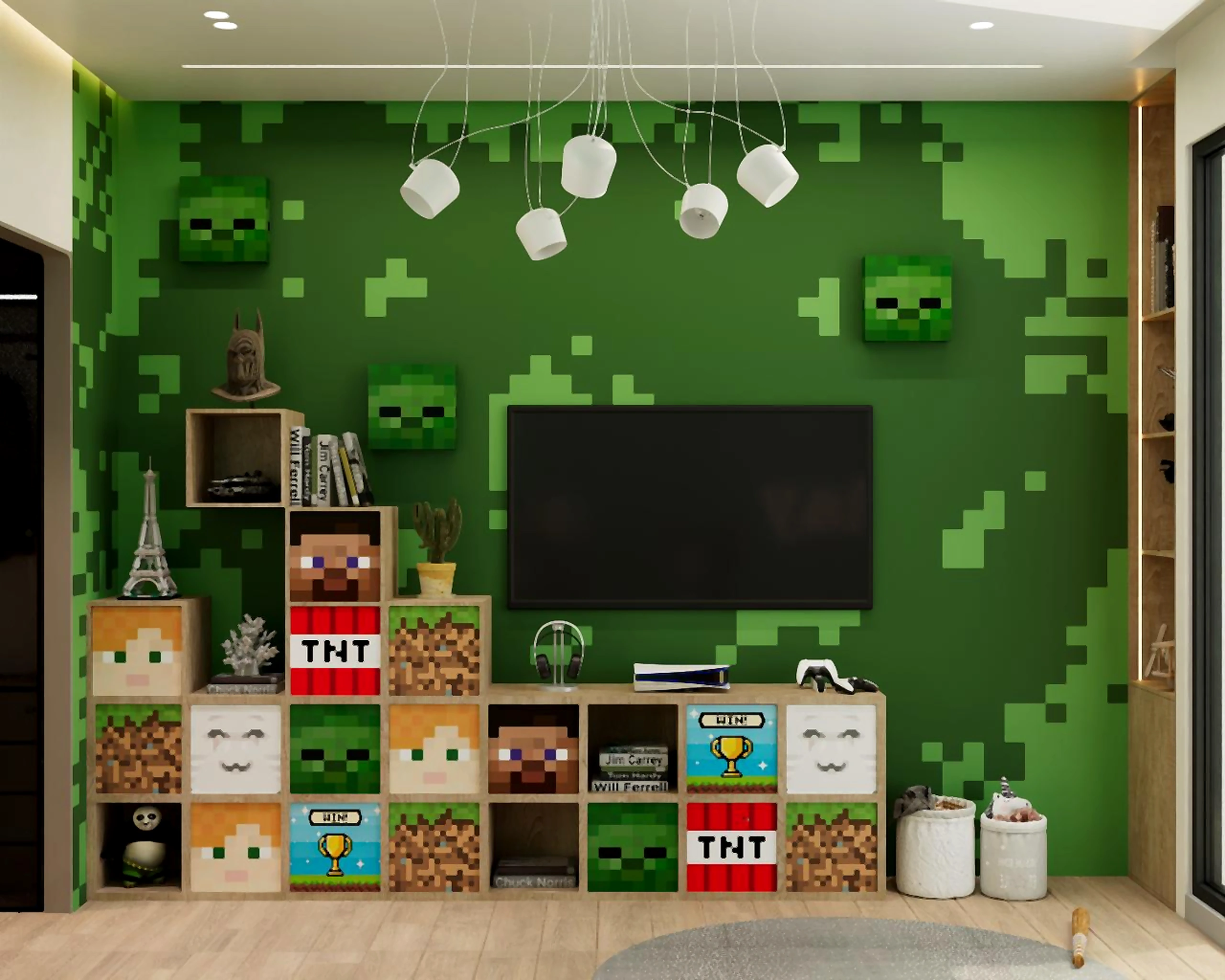 Children’s room visualization in Al Zorah Villa, view 3